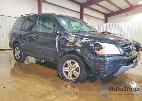 2004 Honda Pilot Exl from USA, damaged, VIN 2HKYF186X4H612182